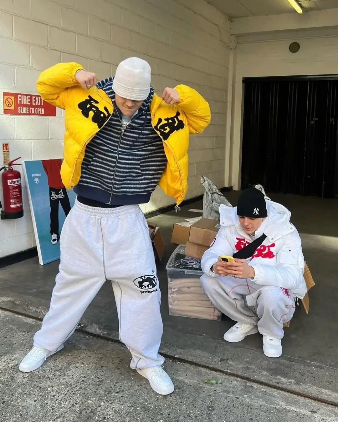 Man Long Pants Cargo Streetwear Joggers Men